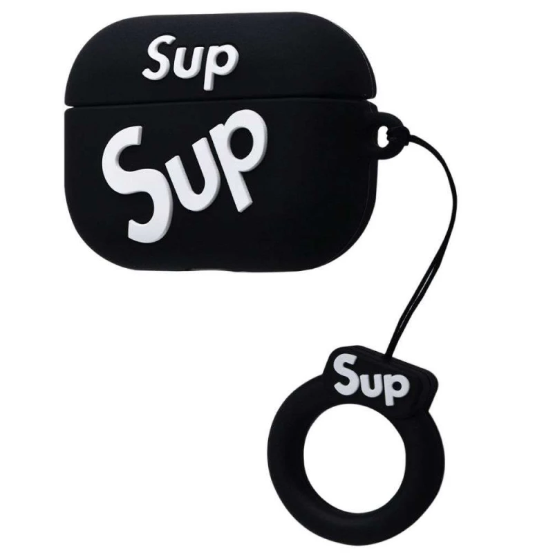 

Силиконовый футляр Young Style для наушников AirPods Pro (Supreme black)