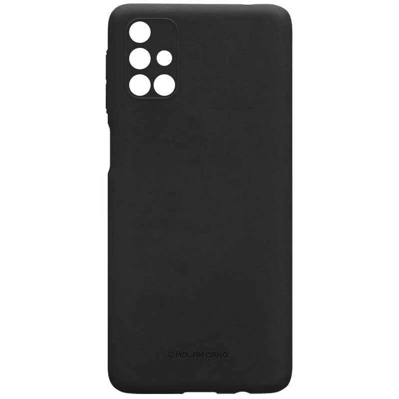 

Силиконовый чехол Molan Cano Smooth для Samsung Galaxy M31s (Черный), Чорний