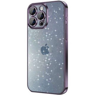 TPU+PC чехол с блестками на Apple iPhone 12 (6.1") фото 1 из 10