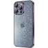 TPU+PC чехол с блестками на Apple iPhone 12 (6.1") – Purple. Фото 1 из 10