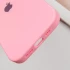 Чехол Silicone Case с закрытым низом для Apple iPhone 14 Pro Max (6.7") – Розовый / Light pink. Фото 5 из 6
