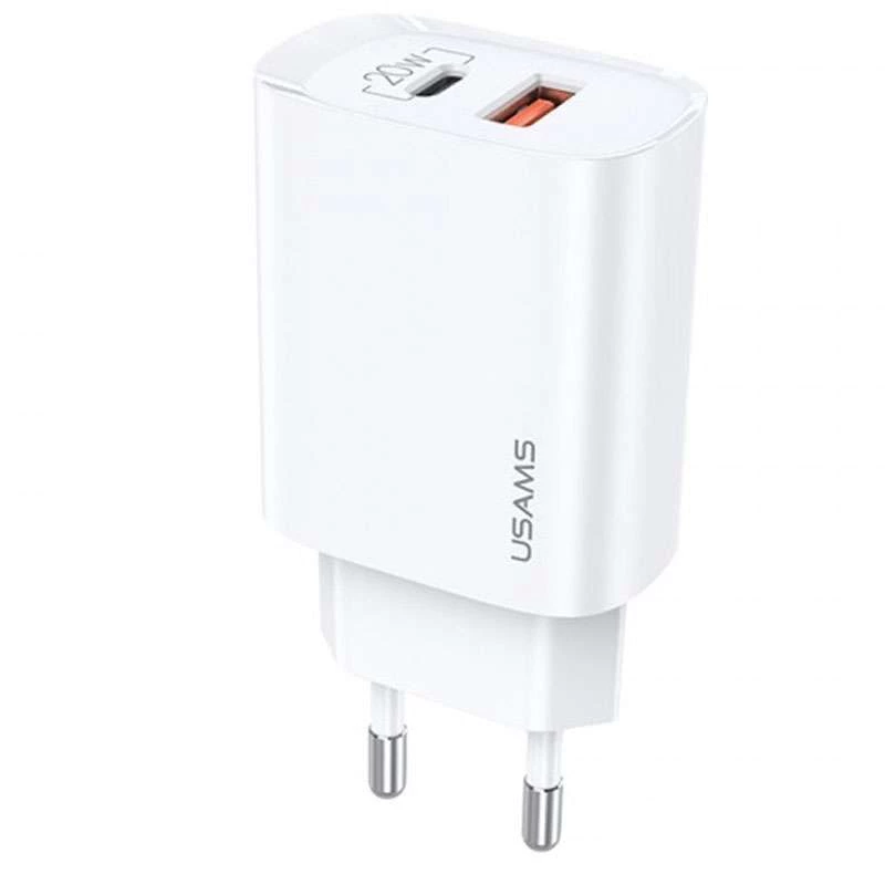 

МЗП Usams US-CC121 T35 QC3.0 + PD3.0 20W (Білий)