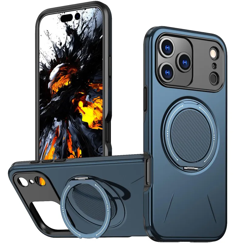 TPU+PC чохол Kalebol Magnetic Case для Apple iPhone 17 Pro – Blue. Фото 2 з 3