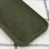 Чохол Silk Full Protective (AA) NO LOGO для Apple iPhone XS (5.8") – Зелений / Dark Olive. Фото 2 з 3