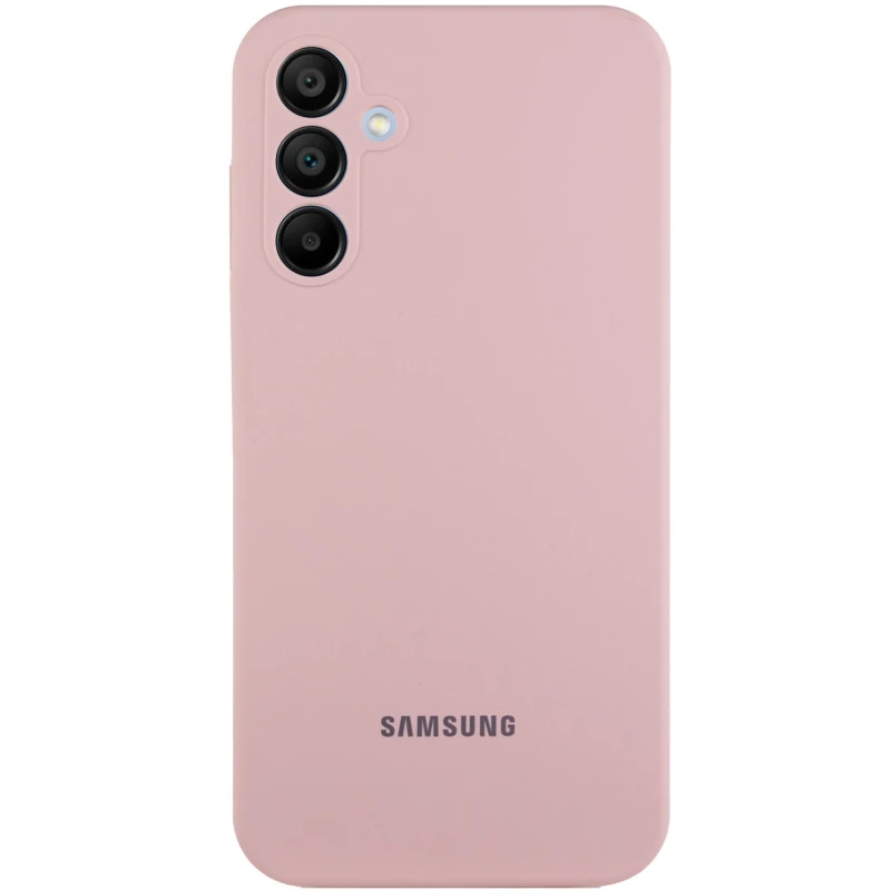 Чехол Silicone Case Lakshmi Premium L с закрытой камерой для Samsung Galaxy S25 Edge – Розовый / Pink Sand. Фото 1 из 2