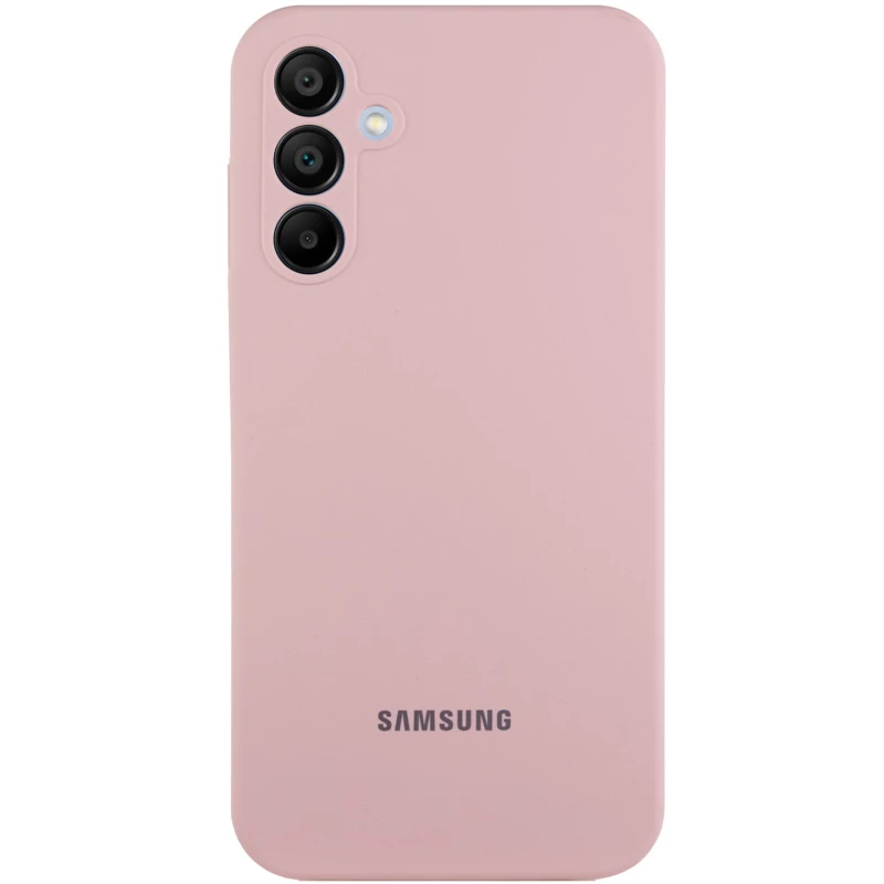 Чохол Silicone Case Lakshmi Premium L з закритою камерою на Samsung Galaxy S25 – Рожевий / Pink Sand. Фото 1 з 6