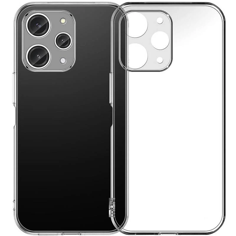 Ультратонкий силиконовый чехол 1,5 мм с защитой камеры для Xiaomi Redmi 12 фото 1 из 1