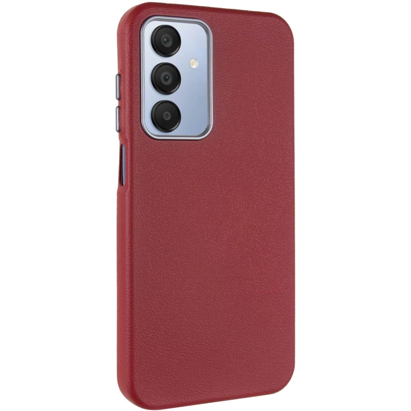 Кожаный чехол Prestige Leather Guard для Xiaomi Poco C65 – Red. Фото 2 из 8