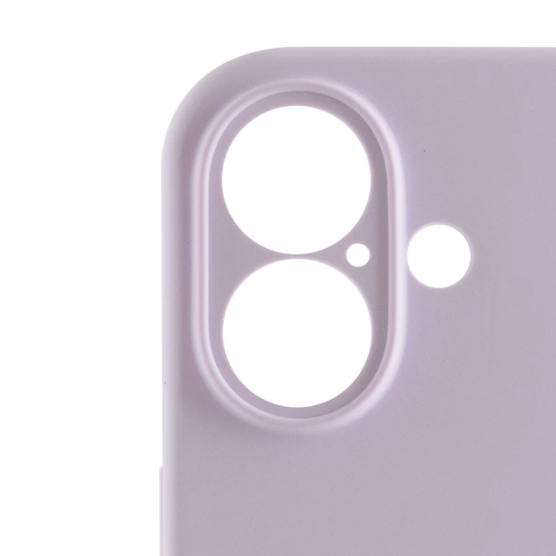 Чохол Silicone Case з захистом камери на Apple iPhone 16 Plus – Бузковий / Lilac. Фото 4 з 7