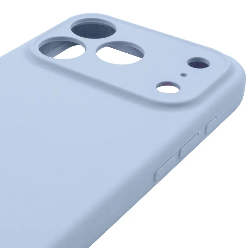 Чехол Silk Full Camera Protective (AA) NO LOGO для Apple iPhone 17 Pro Max (6.9") – Голубой / Lilac Blue. Фото 4 из 5