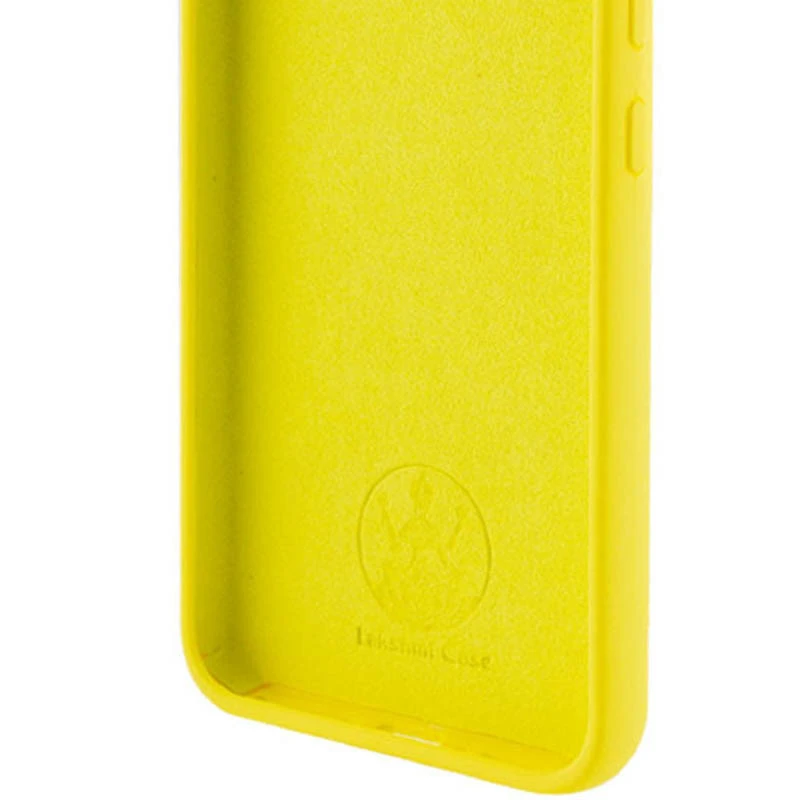 Чохол Silicone Case Lakshmi Premium із закритою камерою для Oppo A57s – Жовтий / Yellow. Фото 2 з 3