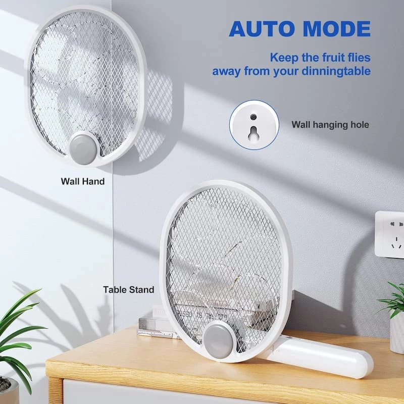 Ловушка для насекомых с UV подсветкой WD-956 Rechargeable 1200 mAh – White. Фото 6 из 8