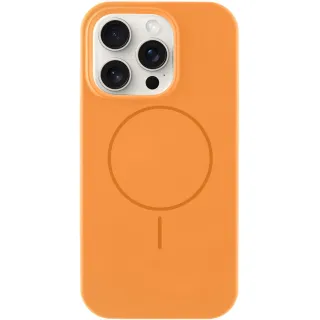 Чохол Silk Full Protective (AA) NO LOGO with Magnetic Fit для Apple iPhone 15 Pro Max (6.7") — Помаранчевий / Orange