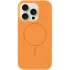 Чехол Silk Full Protective (AA) NO LOGO with Magnetic Fit для Apple iPhone 15 Pro Max (6.7") – Оранжевый / Orange. Фото 1 из 1