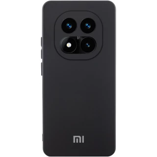 Силіконовий чохол Cover Lakshmi з захистом камери для Xiaomi Redmi Note 14 Pro 5G — Чорний / Black