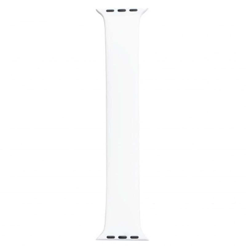 Ремінець Silicone Solo Loop for Apple Watch 38mm/40mm (L) – White. Фото 2 з 2