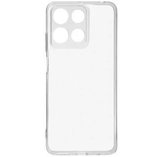 Ультратонкий силиконовый чехол 1,5 мм с защитой камеры для Motorola Moto G17 фото 1 из 1