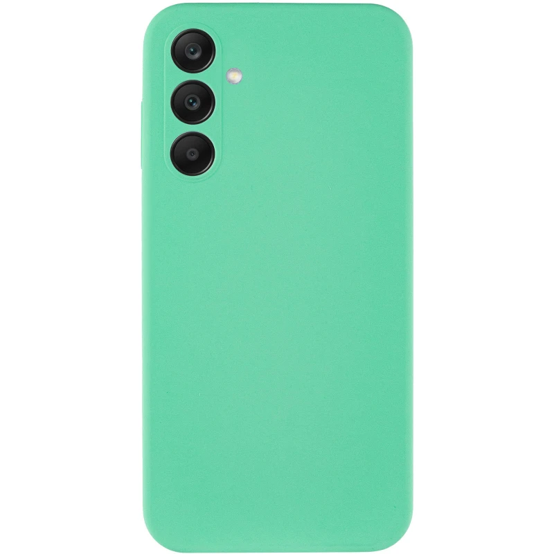 Чохол Silicone Case Lakshmi Plus з закритою камерою на Samsung Galaxy A36 5G – Ментоловий / Mint. Фото 4 з 6