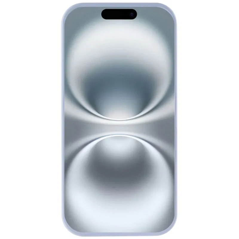 Чехол Silk Full Protective (AA) NO LOGO для Apple iPhone 16e (6.1") – Голубой / Lilac Blue. Фото 2 из 3