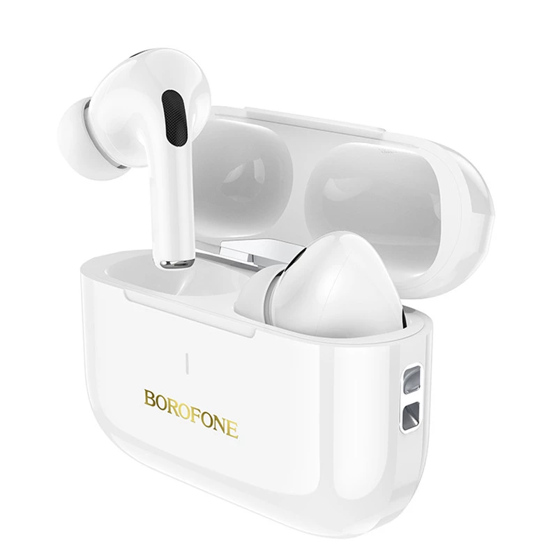 Беспроводные TWS наушники BOROFONE BW59 Plus ANC – White. Фото 4 из 7