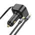 АЗУ Hoco NZ13 Clever PD30W with telescopic cable Type-C to Lightning – Black. Фото 5 из 8