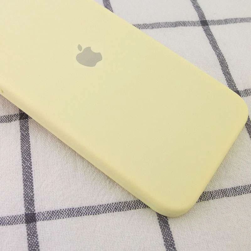 Чохол Silicone Case Square з захистом камери на Apple iPhone 11 Pro (5.8") – Жовтий / Mellow Yellow. Фото 2 з 3