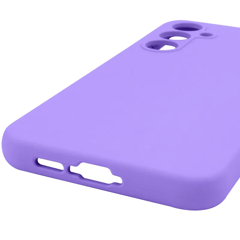 Чохол Silicone Case Lakshmi Premium із закритою камерою для Samsung Galaxy A54 5G – Бузковий / Dasheen. Фото 15 з 22