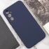 Чохол Silicone Case Lakshmi Premium з закритою камерою на Samsung Galaxy A35 – Темно-синій / Midnight blue. Фото 7 з 11