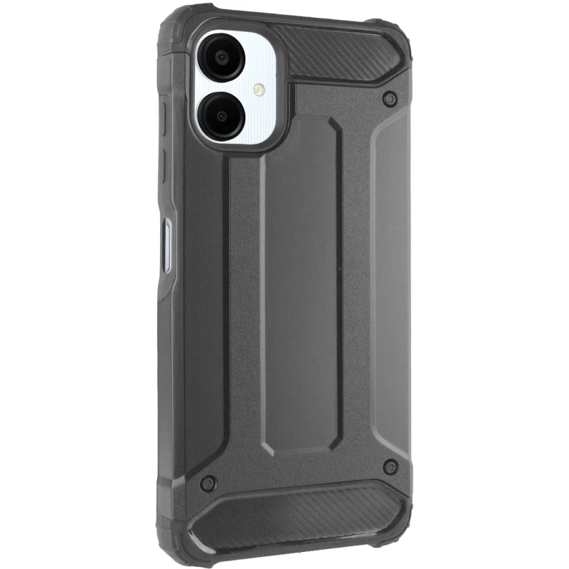 Протиударний чохол з посиленими кутами Immortal на Samsung Galaxy A06 – Чорний. Фото 2 з 15