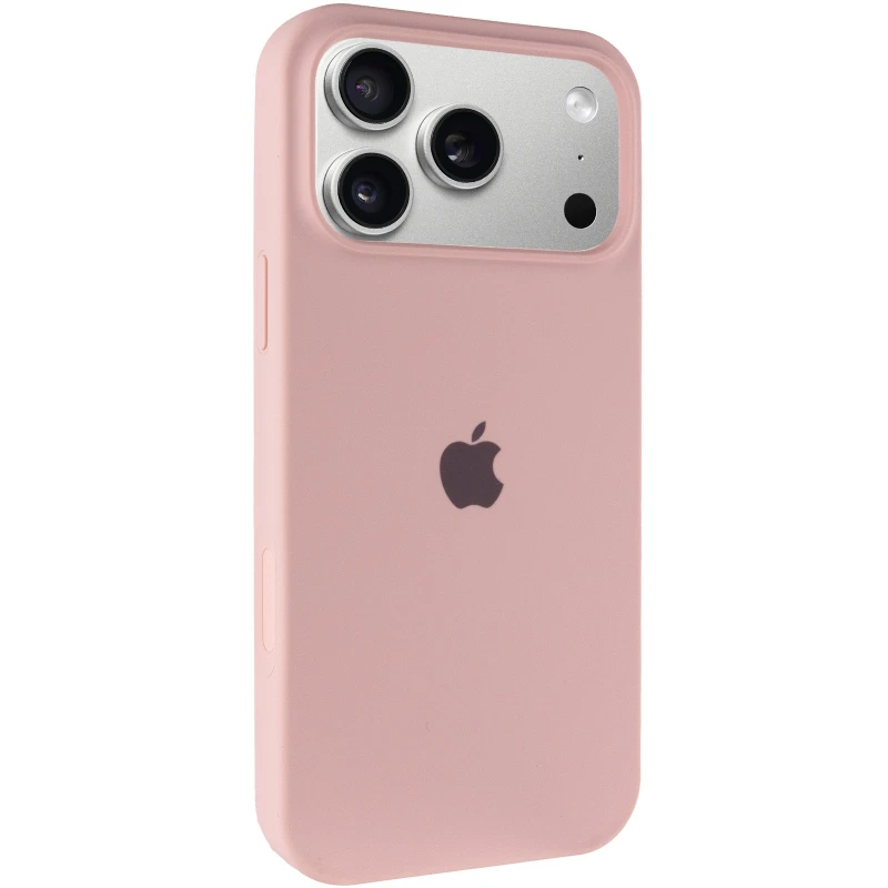 Чохол Silicone Case з закритим низом на Apple iPhone 17 Pro Max (6.9") – Рожевий / Pink Sand. Фото 2 з 6