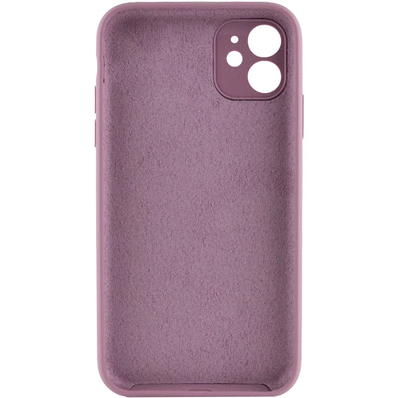 Чохол Silk Full Camera Protective (AA) NO LOGO для Apple iPhone 12 (6.1") – Ліловий / Lilac Pride. Фото 2 з 3