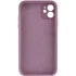 Чохол Silk Full Camera Protective (AA) NO LOGO для Apple iPhone 12 (6.1") – Ліловий / Lilac Pride. Фото 2 з 3