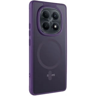 Чехол TPU Bloom with Magnetic Fit для Xiaomi Redmi Note 15 Pro 4G — Purple