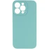 Чохол Silk Full Camera Protective (AA) NO LOGO для Apple iPhone 13 Pro Max (6.7") – Бірюзовий / Marine Green. Фото 1 з 4