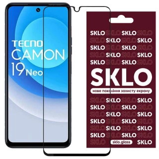 Захисне скло SKLO 3D TECNO Camon 19 фото 1 з 4