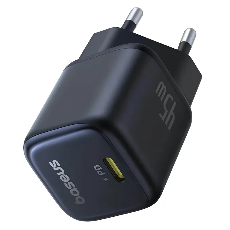 МЗП Baseus EnerFill FN22 Fast Charger PD45W (1USB-C) (E01233) – Cosmic Black. Фото 5 з 5