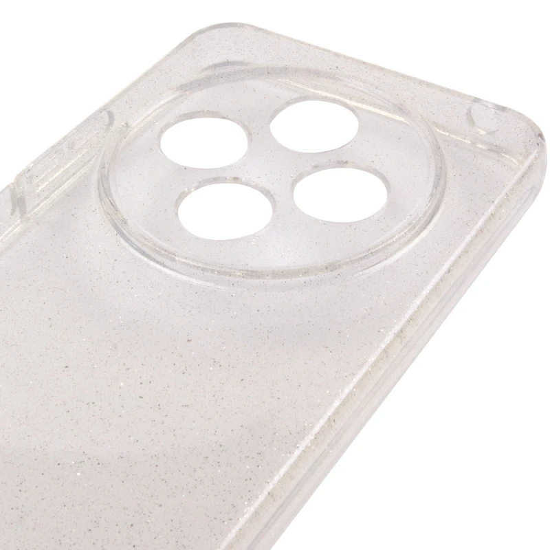 Блискучий силіконовий чохол на Xiaomi Redmi 14C / Poco C75 – Clear. Фото 10 з 11