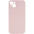 Чехол с защитой камеры Silicone Case для Apple iPhone 15 Plus (6.7") – Розовый / Pink Sand. Фото 1 из 6