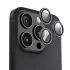 Защитное стекло BlueO Metal на Apple iPhone 15 Pro (6.1") – Черный / Black. Фото 3 из 3