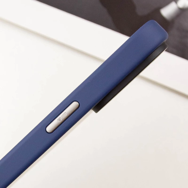 TPU+PC чехол Blueo Skin Friendly Frosted with MagSafe для Apple iPhone 15 Pro (6.1") – Синий. Фото 4 из 7