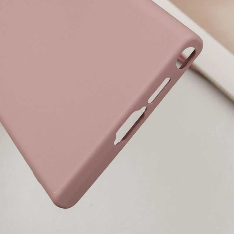 Чехол Silicone Case Lakshmi Plus с закрытой камерой для Samsung Galaxy S25 Ultra – Розовый / Pink Sand. Фото 7 из 8