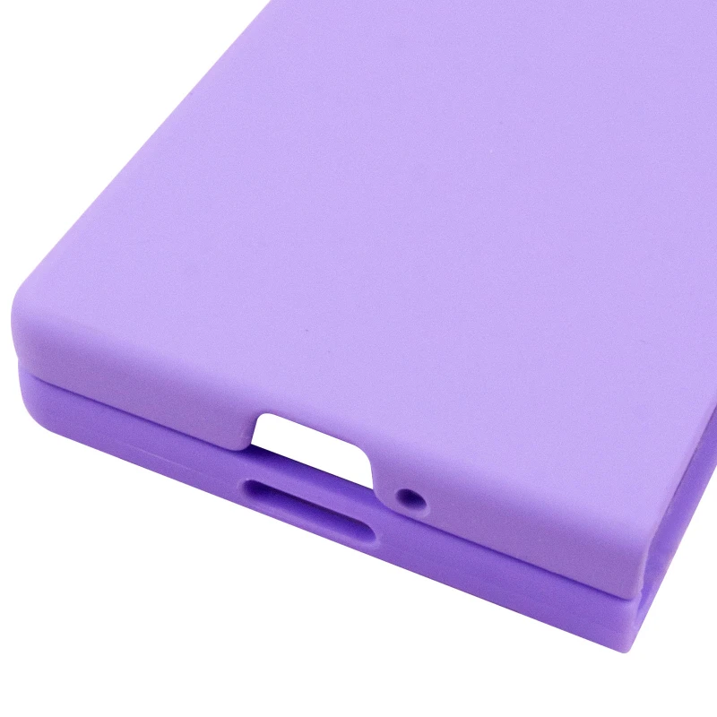 Чохол Foldables Silicone Cover Lakshmi (AAA) для Samsung Galaxy Z Fold7 – Бузковий / Dasheen. Фото 6 з 6