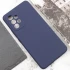 Чохол Silicone Case Lakshmi Premium із закритою камерою для Samsung Galaxy A53 5G – Темно-синій / Midnight blue. Фото 9 з 11