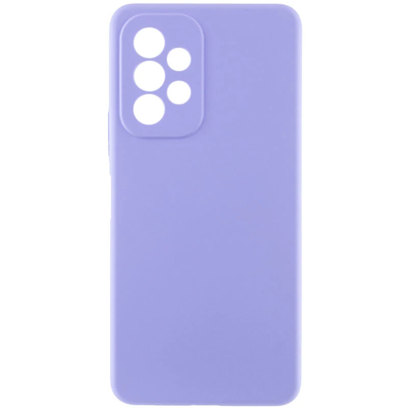 Чохол Silicone Case Lakshmi Premium із закритою камерою для Samsung Galaxy A13 4G – Бузковий / Dasheen. Фото 2 з 3
