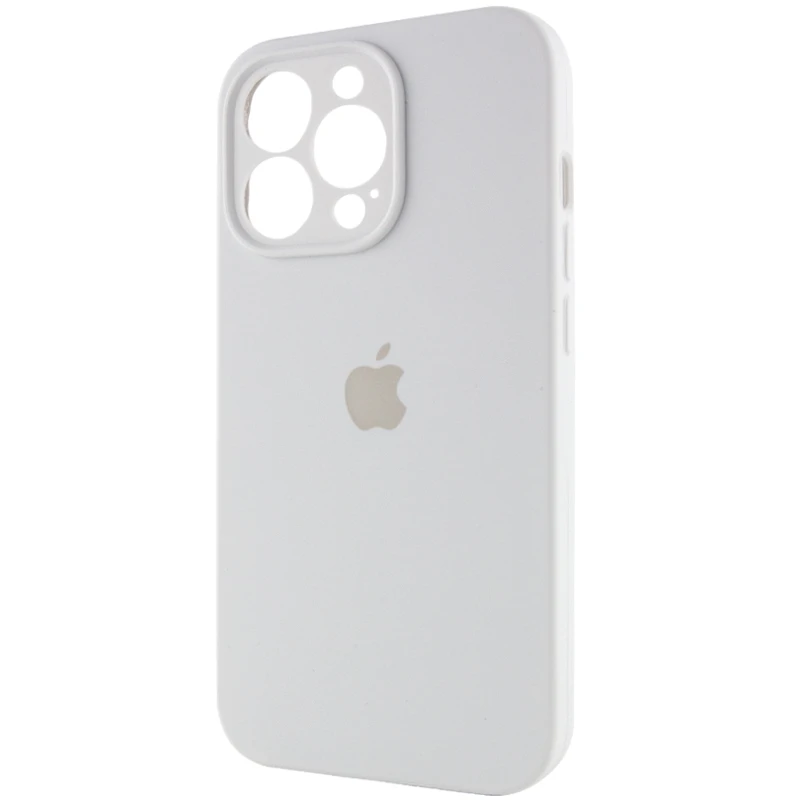 Чохол Silicone Case з захистом камери на Apple iPhone 13 Pro Max (6.7") – Білий / White. Фото 5 з 8