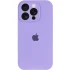 Чохол Silicone Case з захистом камери на Apple iPhone 13 Pro Max (6.7") – Бузковий / Dasheen. Фото 4 з 9