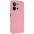 Цветной силиконовый чехол GETMAN с закрытой камерой на Xiaomi Redmi 17 – Розовый / Pink. Фото 1 из 1