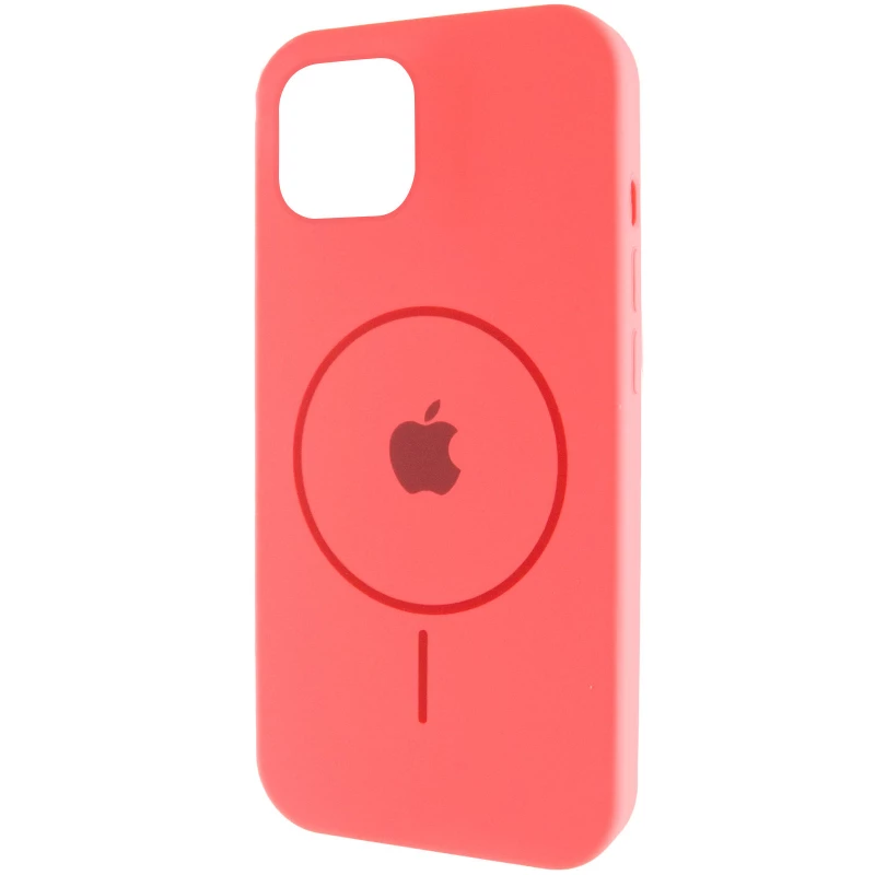 Чехол Silicone Armor Max with MagSafe для Apple iPhone 11 Pro (5.8") – Арбузный / Watermelon red. Фото 2 из 9
