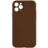 Чохол Silk Full Camera Protective (AA) NO LOGO для Apple iPhone 12 Pro Max (6.7") – Коричневий / Brown. Фото 1 з 1