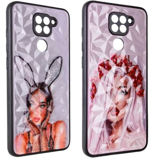 Стеклянный чехол Prisma Ladies на Xiaomi Redmi Note 9 / Redmi 10X